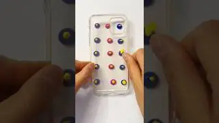 Satisfying ASMR Rainbow Phone Case Art (Reverse) #RewindVideo #ASMRArt #SatisfyingArt
