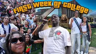 Jay Allen's First Week Of College VLOG| HBCU Edition | Morgan State University DTLR