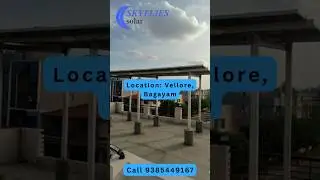 3kw Ongrid solar system in Vellore #skyfliessolar #vellore #pmsuryaghar