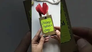 Mother's Day Card ideas #diy #mothersday #handmade #youtubeshorts