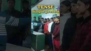 Simple present | Tenses #tenses #english #education #shorts #viralvideo #spokenenglish #vikramsir
