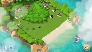 Boom Beach - Destroy Quenland Enemy Base with Heavy Zooka