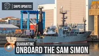 Самокарантин на борту судна Sea Shepherd Сэма Саймона