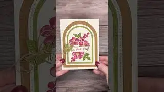 Fragrant Layers stamp set and dies and Everyday Arches dies from Stampin&rsquo; Up! #card #stampinup
