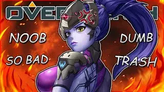 TOXIC PLAYER Regrets Trash Talking Me In COMPETITIVE | Overwatch 2