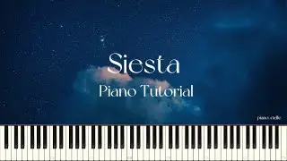 위키미키 'Siesta' 피아노 튜토리얼