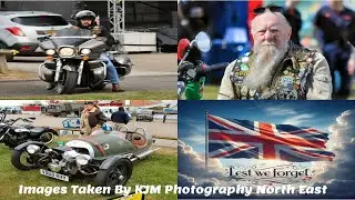 Blyth VE Day 80th Anniversary Armed Forces Bikers Display #veday #motorcycle #motorcycleshow
