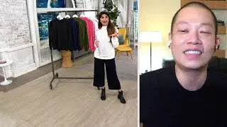 J Jason Wu French Terry Hoodie w/ Lace Trim on QVC