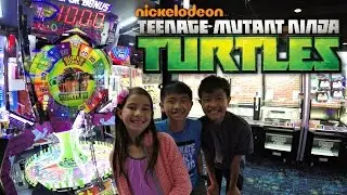 Arcade Game Teenage Mutant Ninja Turtles Takeover Ticket Game