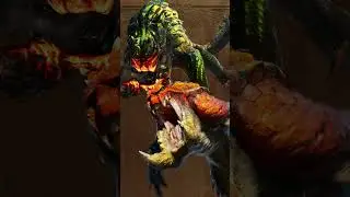 Bigger, badder, Froggier: Drilltusk Tetsucabra #shorts #monsterhunter