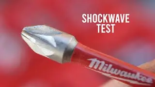 Milwaukee Shockwave bit test