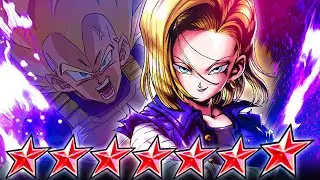 (Dragon Ball Legends) 14 STAR FREE GRN ANDROID 18 VS. THE WORLD!