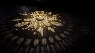 Gorgeous Solar Lantern, Watch what it does! #ad
