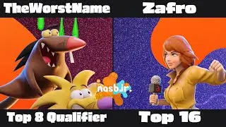 NASB JR 10 - Top 16 - TheWorstName (Angry Beavers) VS Zafro (April O'Neil) NASB2 Tournament