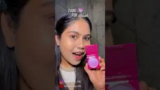 Zudio POP Blush honest review 🩷 #makeup #honestreview #zudio #trending #kolkata