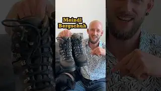 Bergschuh Meindl Sohlen Reparatur Restauration #handwerk #meindl #hiking #shoes #repairs