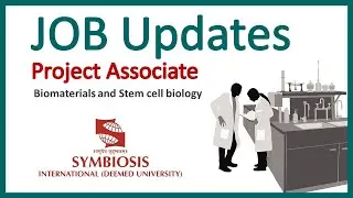 Job Alert | Project Associate |  part time jobs for biologist in India