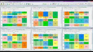 Make different timetables each week