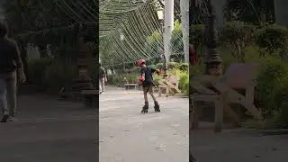 Inline Skating Stunts Bareilly | Company Garden Session Skating King bareilly NishanK | Skating Boy