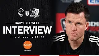 💬 Gary Caldwell pre Lincoln City (A) | Exeter City Football Club