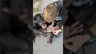 Helping My Friend With A Foot Splinter
