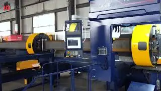 JQ LASER FLT-12065HTS heavy duty tube laser cutting machine for profiles