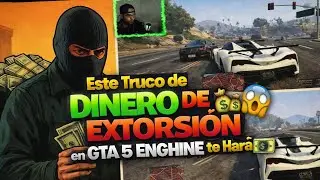 Este Truco de Dinero de Extorsión en GTA 5 ENGHINE te Hará Rico 💵😳
