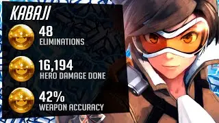 Kabaji DPS Tracer Meta &mdash; 48 очков! [Топ-500 29-го сезона Overwatch]