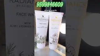 Radiance by forever face wash | Radiance by forever moisturiser | forever radiance face wash