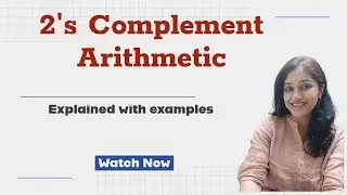 2's complement arithmetic in digital electronics