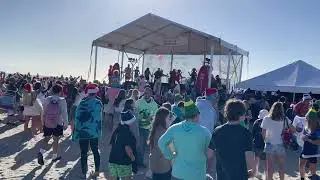 2025 Surfing Santa&rsquo;s Cocoa Beach 🎅🌊 Surfing Santas Take Over Cocoa Beach | Christmas Eve 2025