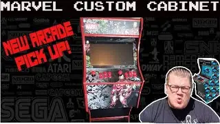 Marvel Arcade Custom Cabinet! New Cabinet Review! Multicade! 3188 in 1 UK Arcade1UP Next Best Thing