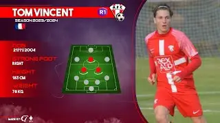 Tom VINCENT - Aix-les-Bains FC - REGIONAL 1 - CV VIDEO