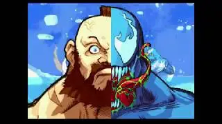 Marvel vs. Capcom: Clash of Super Heroes Attract Mode | Sega Dreamcast |