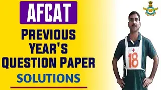 AFCAT Previous Year Question Paper Solutions | AFCAT 2 2021 | How To Crack AFCAT|Education Circuit