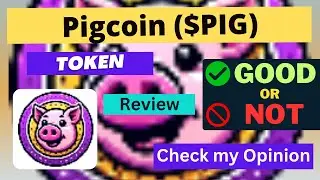 Is Pigcoin (PIG) token Good Or Not | Review About PIG Token