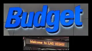 LAS Airport (Las Vegas) → Budget Rental Car Walk & Shuttle | Terminal 1 to Counters & Garage