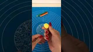 Fondant Pencil Making Tutorial || Teacher's Day Cake Topper Art