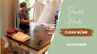 Power Hour clean After the Weekend| Clean with Me