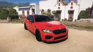 Обзор машины BMW M5 CS 2022 в Forza Horizon 5.