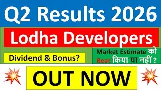 Lodha Developers Q2 results 2026 | Lodha results today | Lodha Developers Share News | Lodha Share