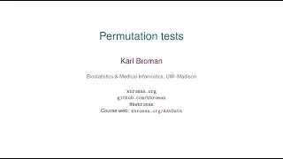 Permutation tests with selective genotyping