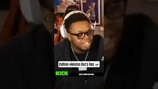 Cuffem violates Dez's lips 💀 #cuffem #kick #dez