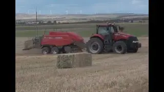 Baling Hay, Wheat farming in South Australia