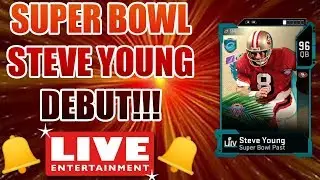 Super Bowl Steve Young Debut!!! Live Commentary- Madden 20 Ultimate Team
