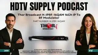 Thor Broadcast H-IPRF-16QAM 16Ch IP To RF Modulator