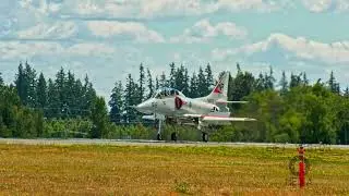 2010 TA-4J SKYHAWK, N518TA,  flight @ KPAE 21 JULY 2018