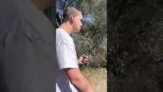 2023 - Tate singing to himself on a walk in the canyon