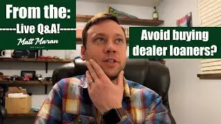 Is Buying a Dealer Loaner a Bad Idea?