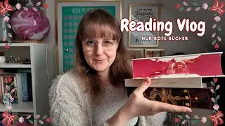Reading Vlog I Nur rote B&uuml;cher lesen